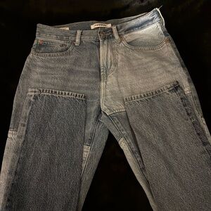 PacSun Two-Tone Gray Relaxed Jeans